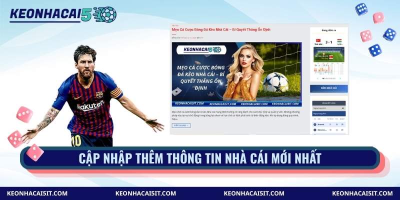 Cập nhập thêm thông tin nhà cái mới nhất